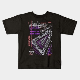 cybervibe \\ calligraphy Kids T-Shirt